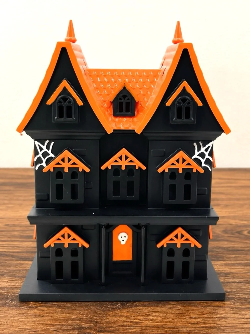 Target Bullseye Playground Halloween LED Light Up Black Haunted House Decoration